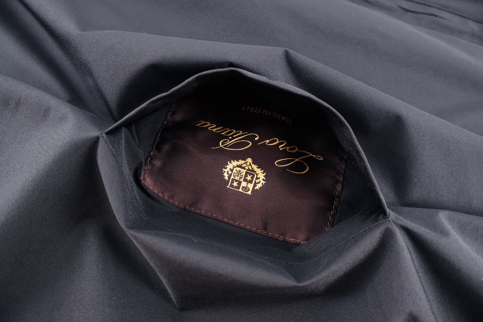 Loro Piana LP 双面两穿拉链立领马甲 背心 外套 黑色 杏色 B5 FAP9759-5D41
