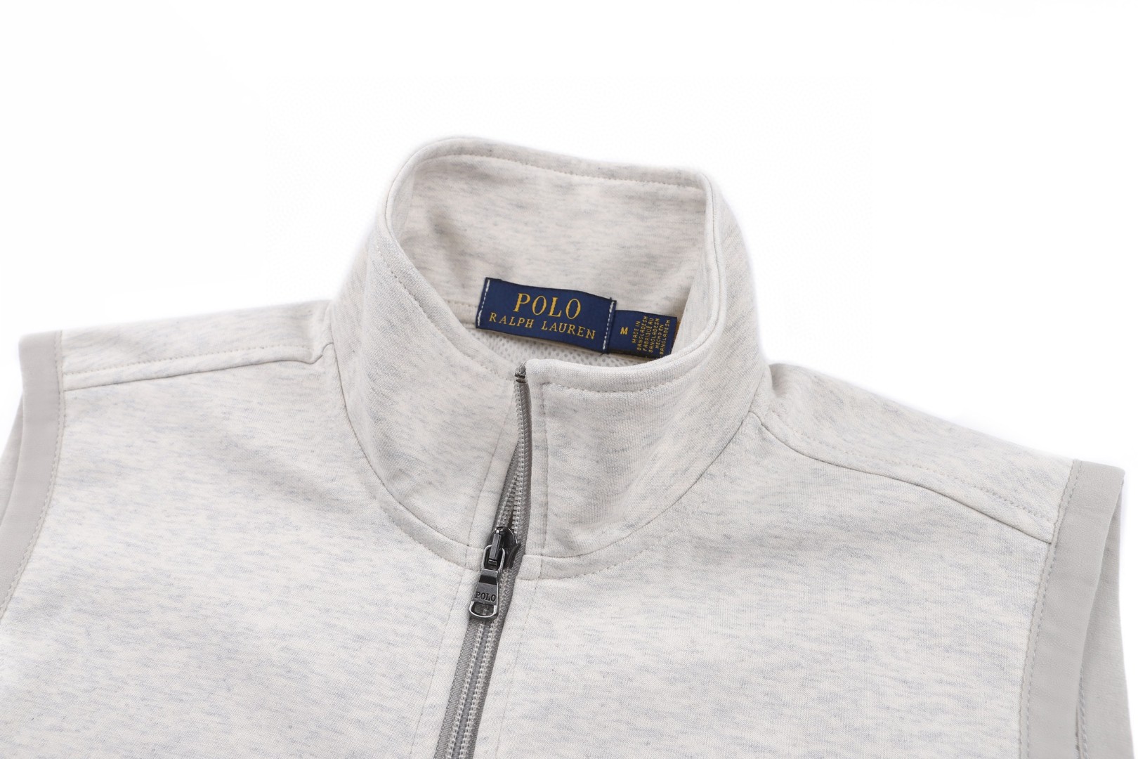Ralph Lauren 拉夫劳伦 logo刺绣半高领马甲 背心 外套 灰色 黑色 B0 MNPOKNI1N220018-020