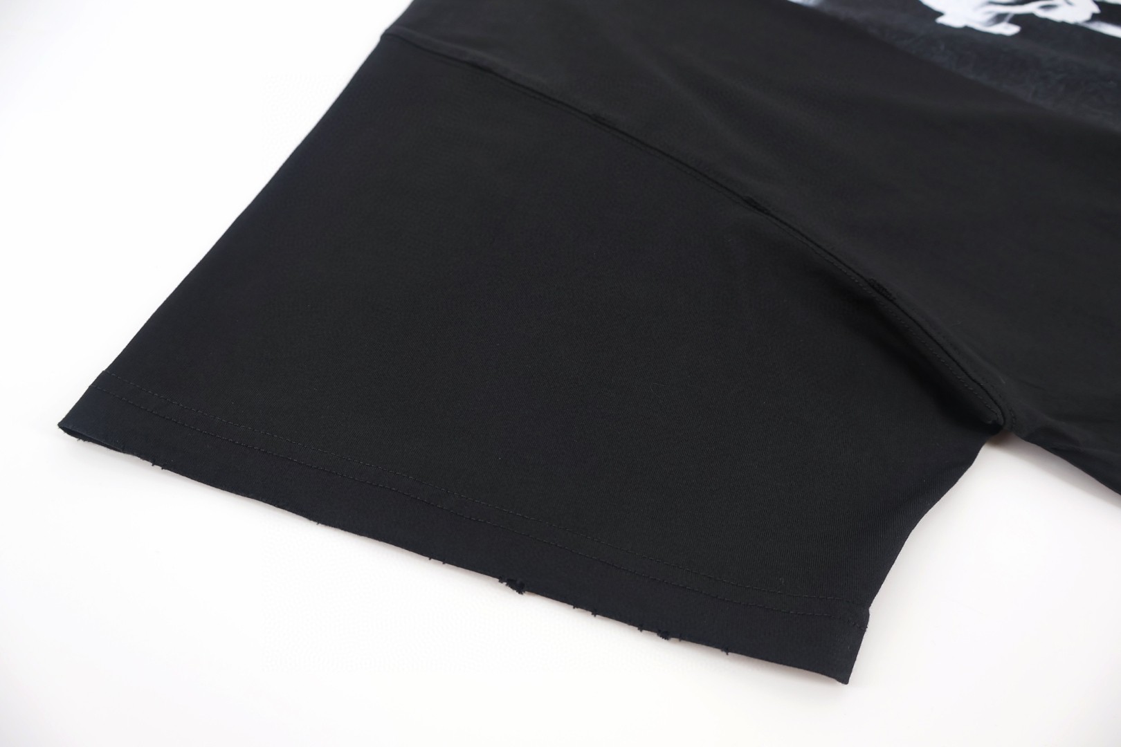 Balenciaga 巴黎世家 复古花卉圆领短袖 T恤 圆领 夏季 黑色 A2 850345TUVZ81000