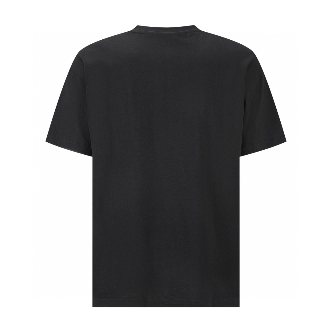 Givenchy 纪梵希 向日葵印花标识圆领短袖 T恤  夏款 男女同款 黑色 A0 BM71NK3YUF-001