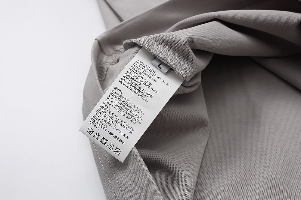 76#MADNESS 字母logo印花T恤 短袖 男女同款 白色 黑色 灰色