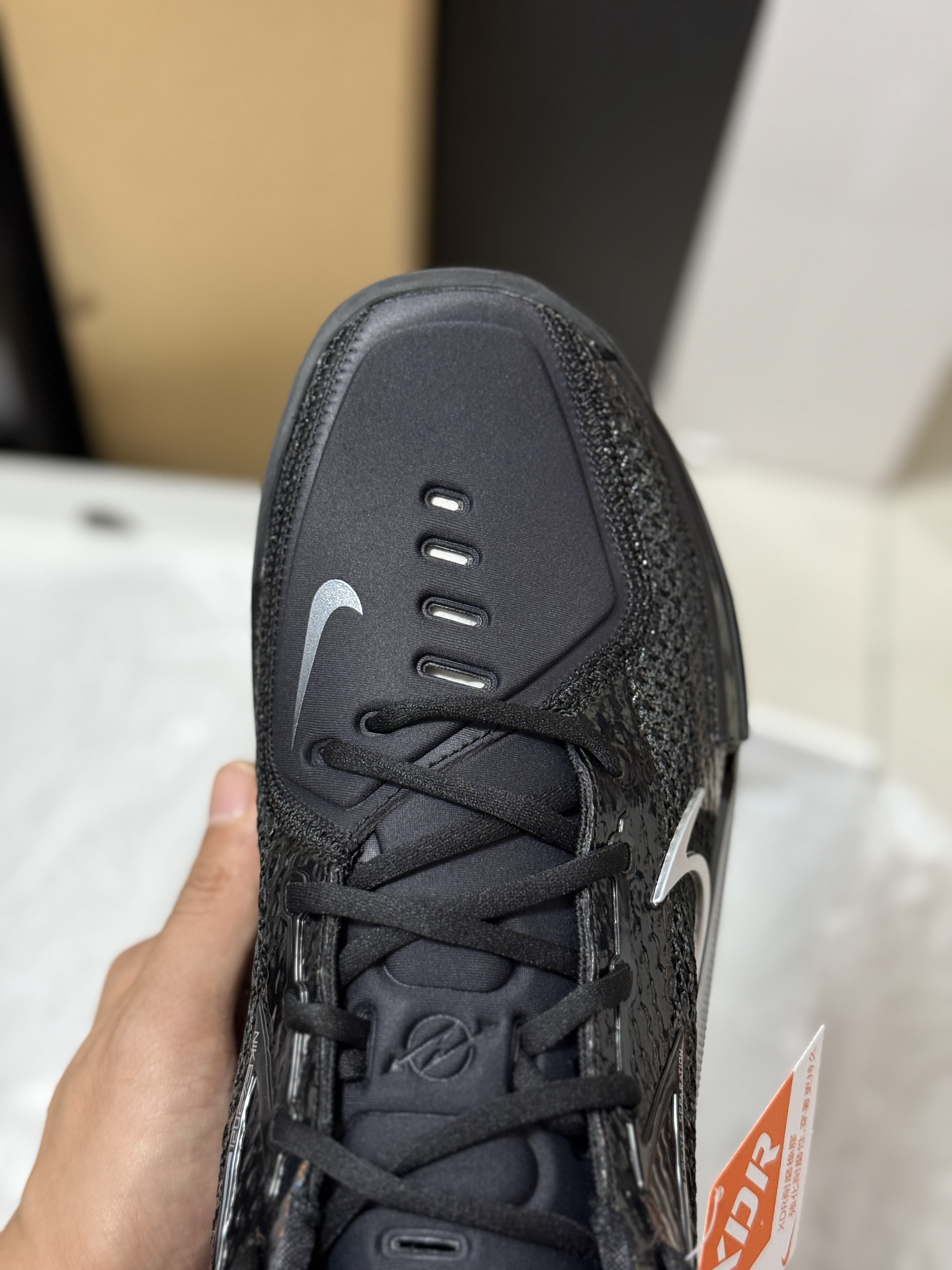 XO GT Cut 1 低筒  防滑耐磨 全掌氣墊 籃球鞋 實戰鞋 球鞋 波鞋 男鞋  黑银 CZ0176-006