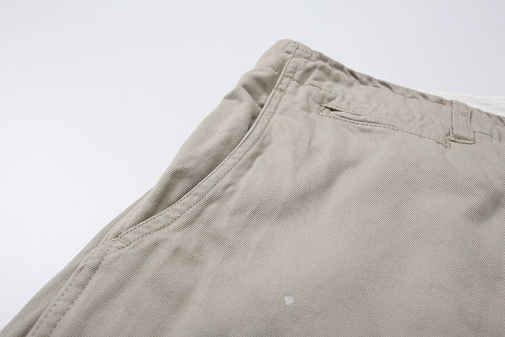 856#MADNESS 泼墨短裤 五分裤 休闲裤 裤子 卡其色