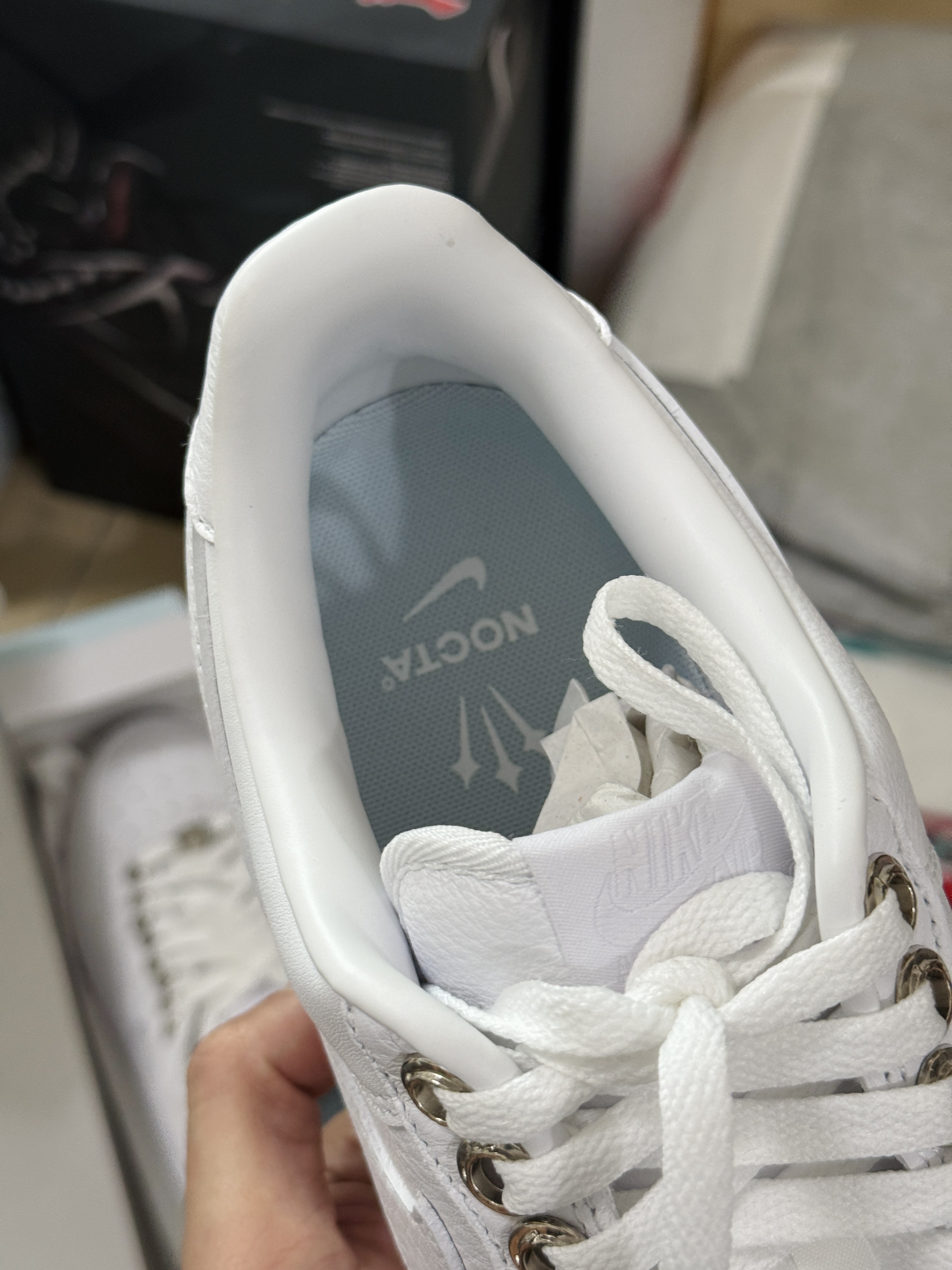 NOCTA Chrome Hearts Air Force 1 Low AF1 低筒 空军一号 休闲鞋 板鞋 男鞋 女鞋 白色 克罗心 