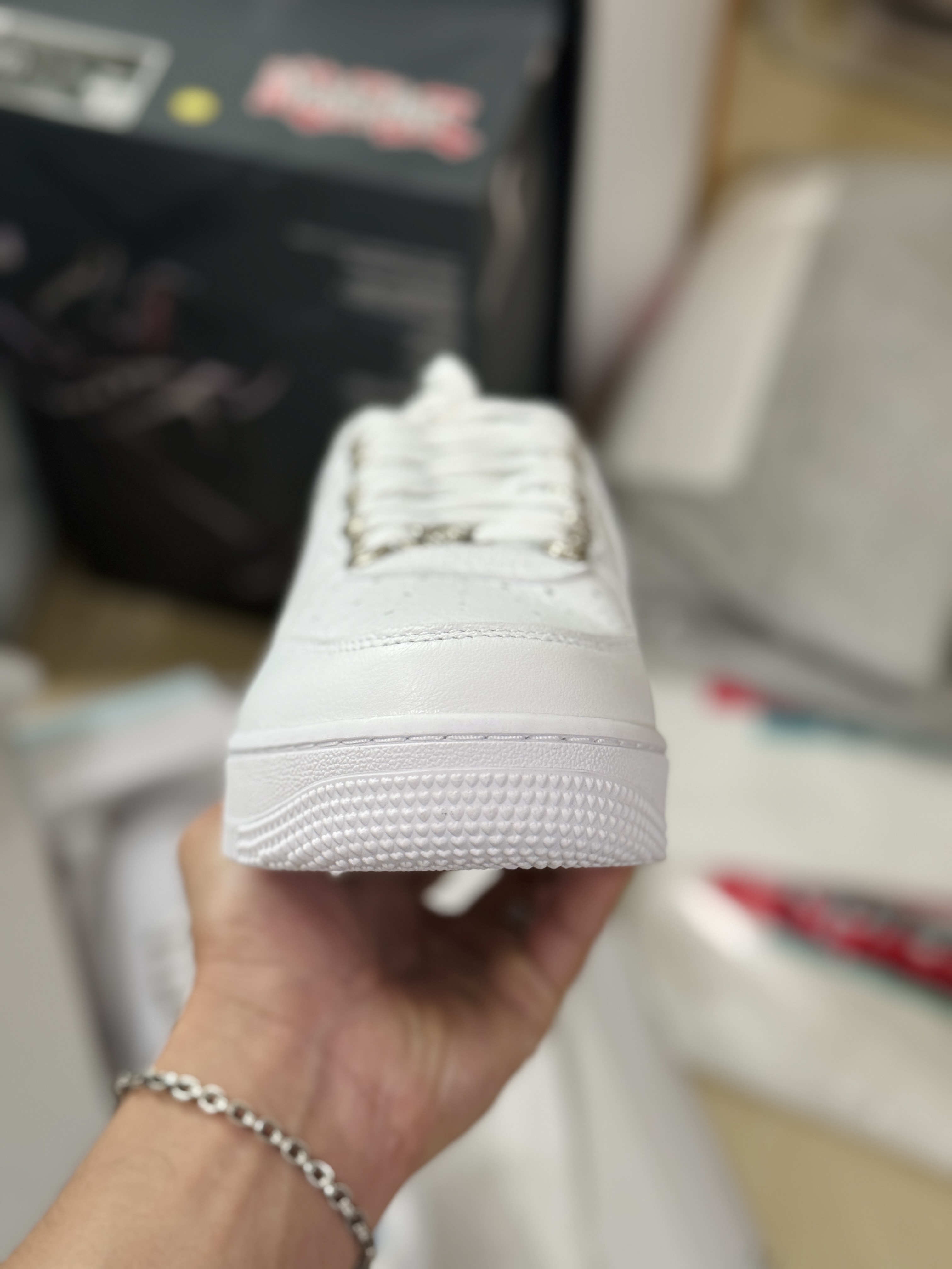 NOCTA Chrome Hearts Air Force 1 Low AF1 低筒 空军一号 休闲鞋 板鞋 男鞋 女鞋 白色 克罗心 