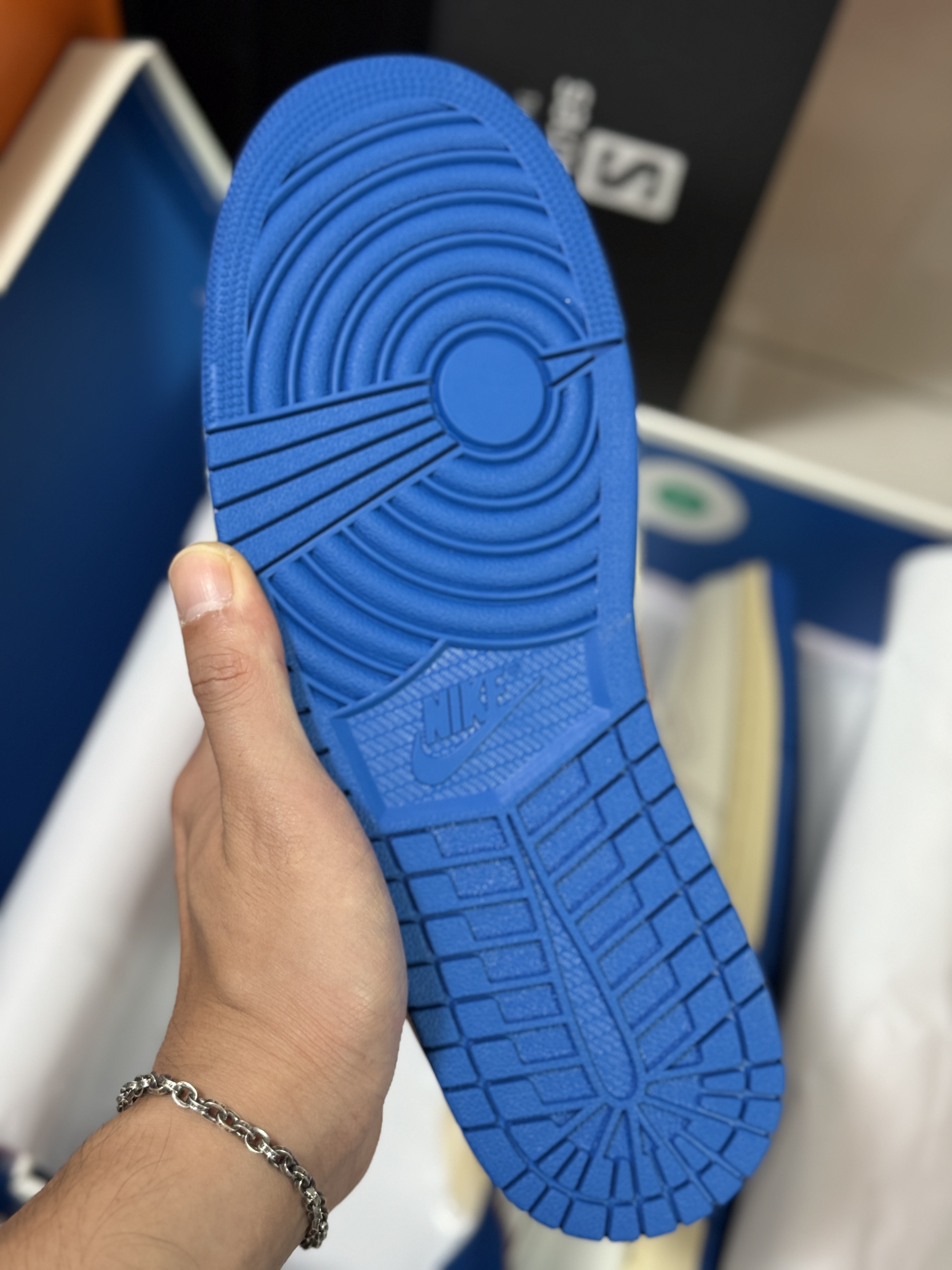  天花板 Travis Scott x Air Jordan 1 Low Fragment AJ1 倒钩 低筒 倒钩 板鞋 篮球鞋 波鞋 男女同款 闪电2.0 蓝色 DM7866-104