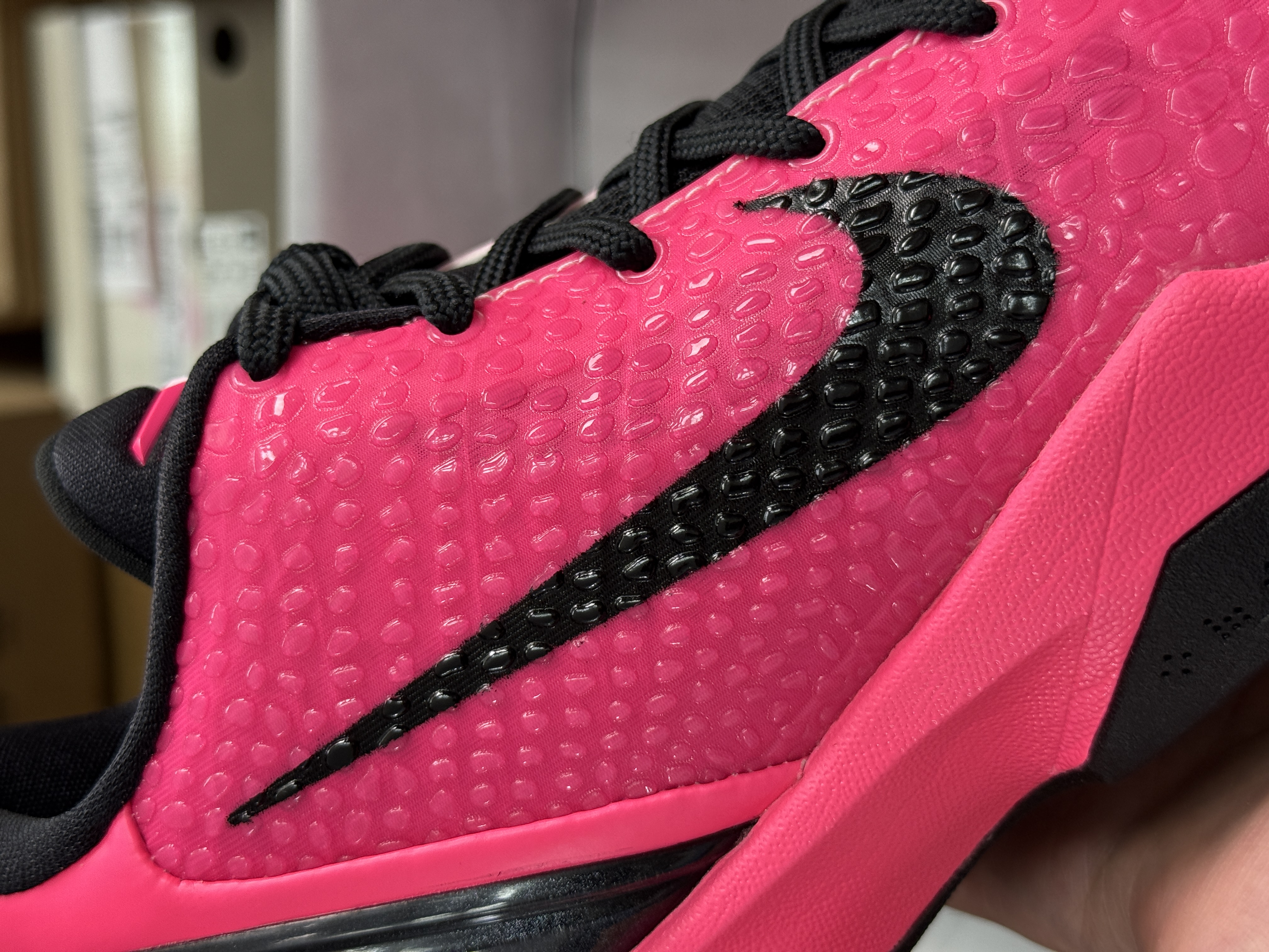 H12/Godkiller Kobe6 Kay Yow  前掌Zoom Turbo 气垫 后掌EVA缓震 低筒 球鞋 籃球鞋 實戰鞋  真碳板 男鞋  波鞋 乳腺癌2.0鸳鸯