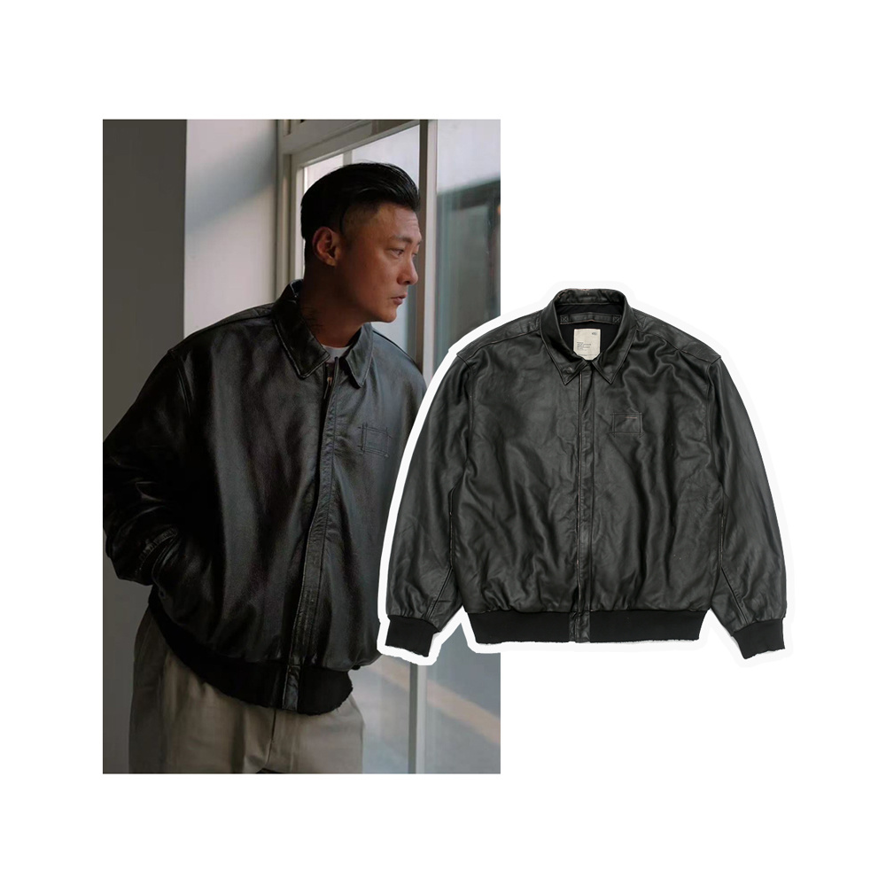 MADNESS LEATHER JACKET 十周年联名 皮衣 夹克 外套 长袖  黑色 （定制商品 下单不退不换）