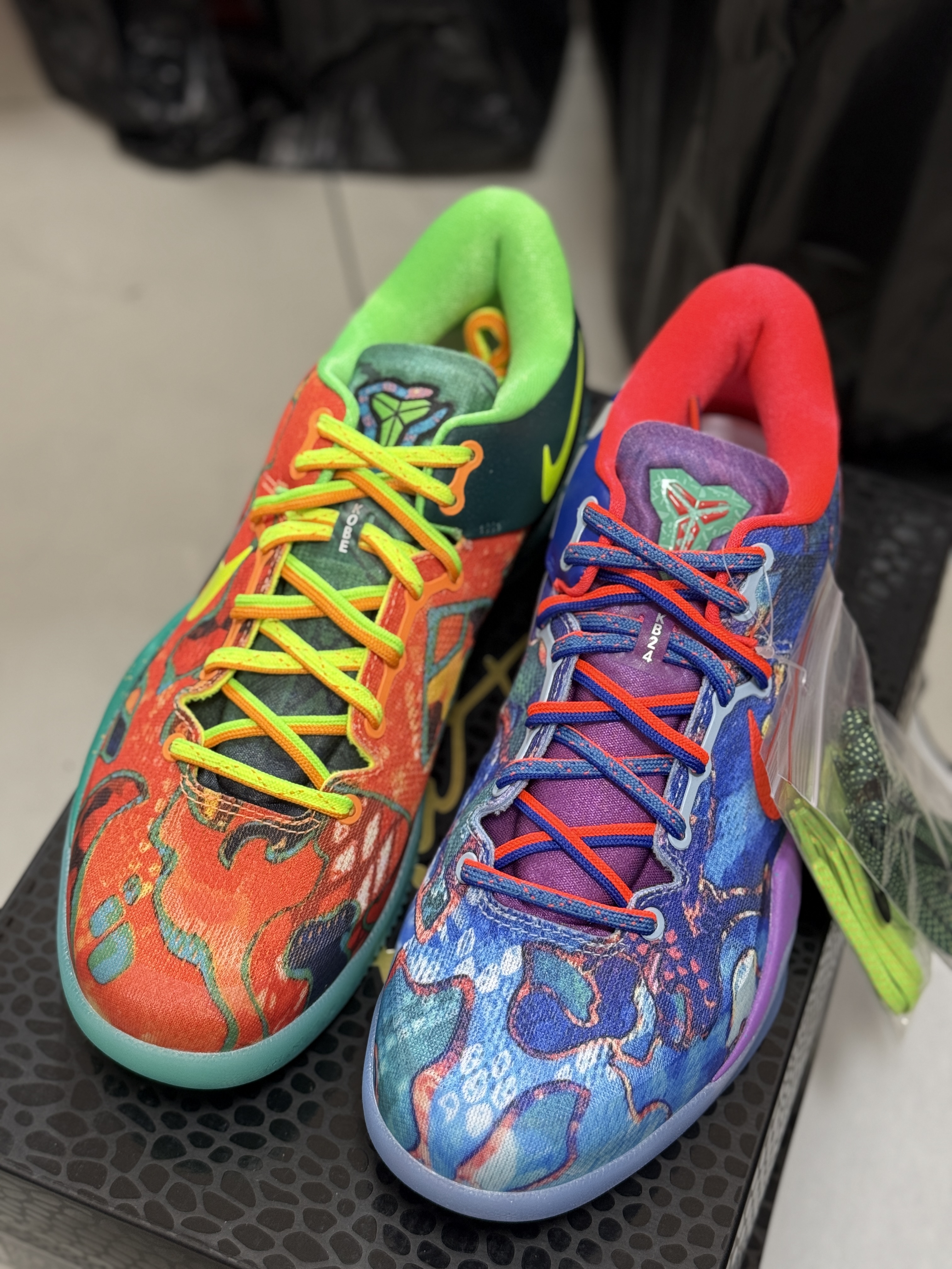 GX Kobe 8 Protro  科比8 低筒  全掌LUNARLON 鞋墊 籃球鞋 實戰鞋 球鞋 男鞋 波鞋 橙蓝鸳鸯 2025 HM9621-900