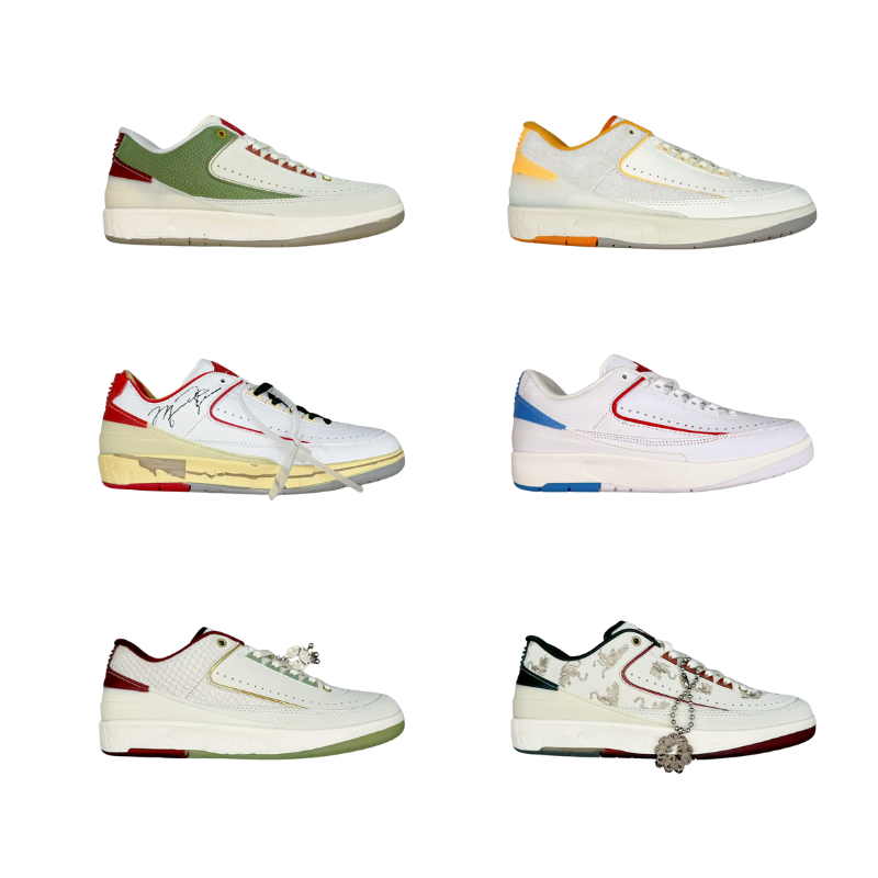 Air Jordan 2 Top factory in Putian, Fujian. Real shot. Counterfeit basketball shoes