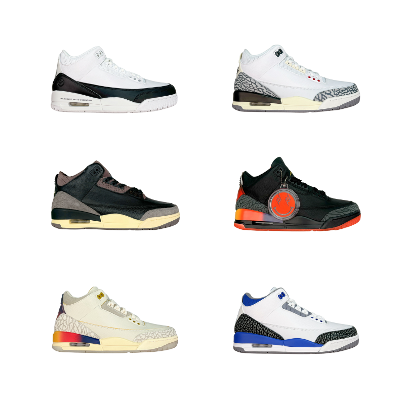 Air Jordan 3 Top factory in Putian, Fujian. Real shot. Counterfeit basketball shoes