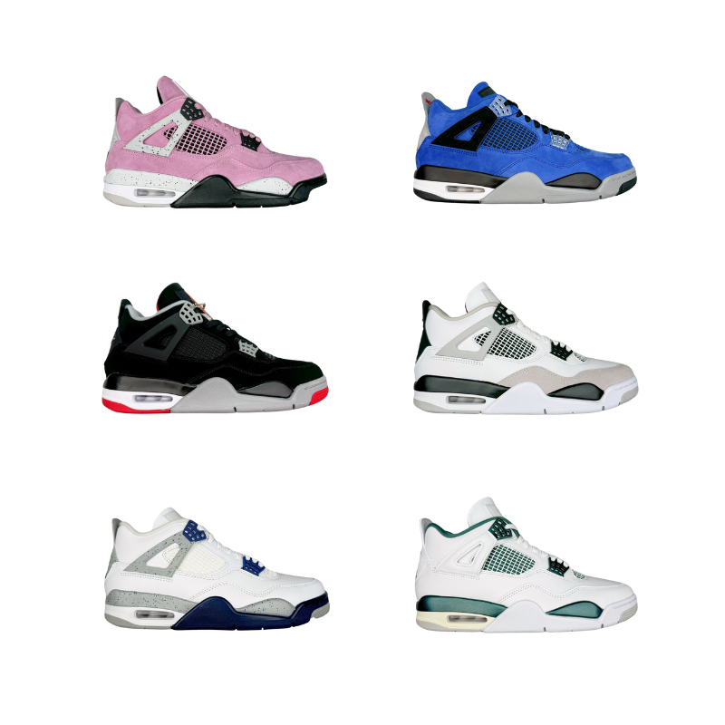 Air Jordan 4 Top factory in Putian, Fujian. Real shot. Counterfeit basketball shoes