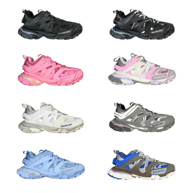  Balenciaga 巴黎世家 Track 1.0 LED 充电灯光 舒适百搭 老爹鞋 运动 复古板鞋 休闲鞋 男鞋 女鞋   555036W1GB11000 555036W2GB71214 555032W3AD45000