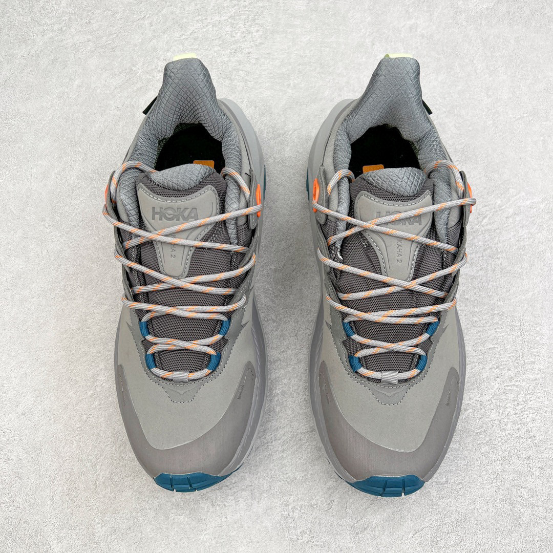 HOKA ONE ONE 2 kaha GTX 低筒 板鞋 休闲鞋 厚底鞋 增高鞋 男鞋 女鞋 灰色 1123190-SBCRL