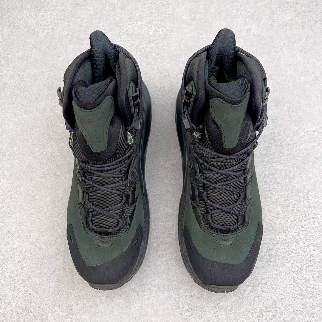 HOKA ONE ONE 2 kaha GTX 高筒 板鞋 休闲鞋 厚底鞋 增高鞋 男鞋 女鞋 黑色 1123155-BBLC