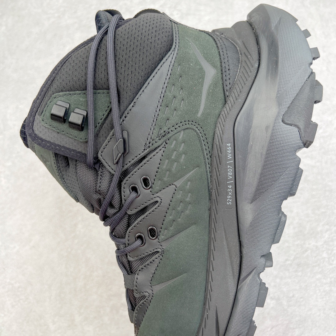 HOKA ONE ONE 2 kaha GTX 高筒 板鞋 休闲鞋 厚底鞋 增高鞋 男鞋 女鞋 黑色 1123155-BBLC