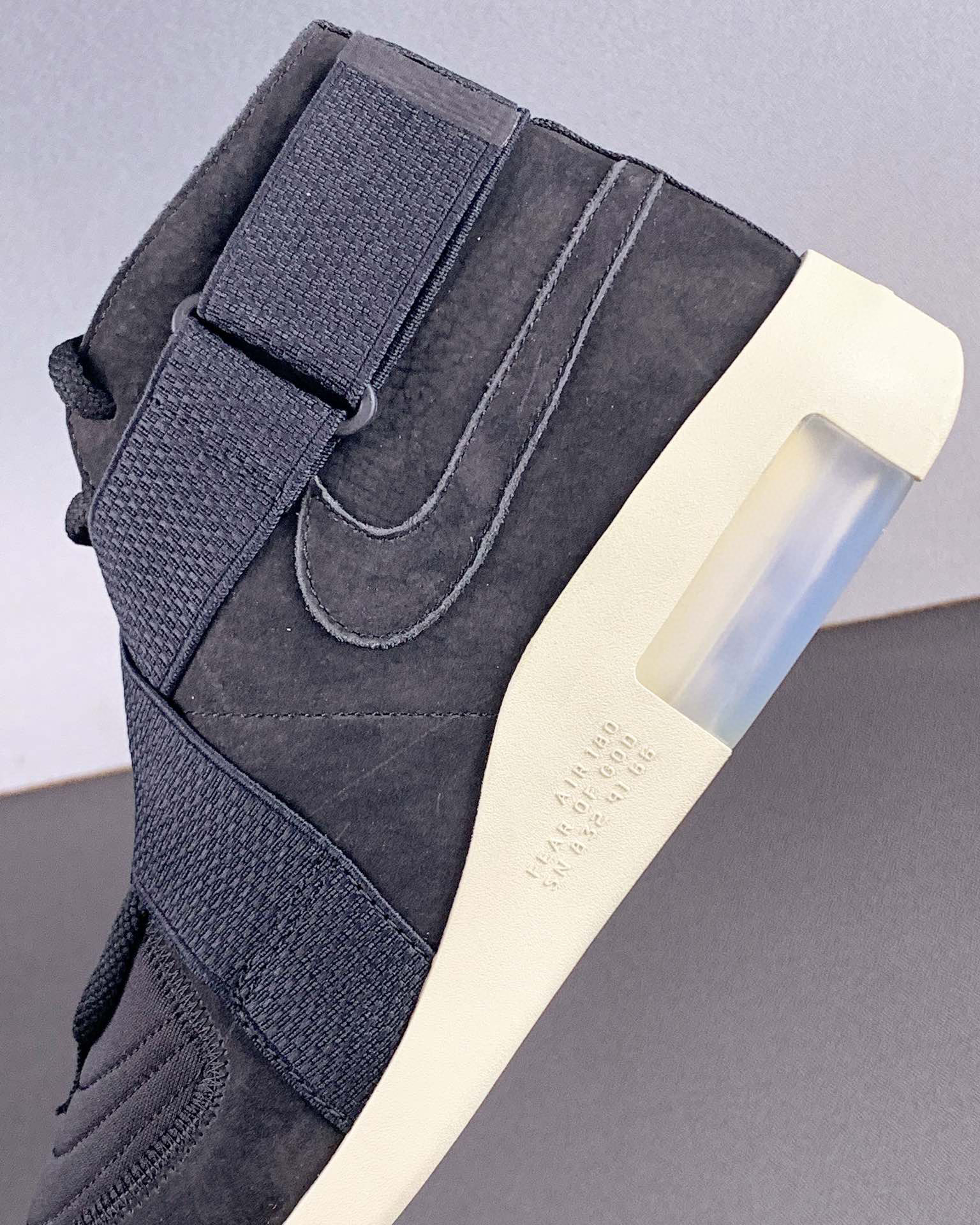 Nike Air Fear of God 180 中筒 篮球鞋 球鞋 实战鞋 运动鞋 黑色 AT8087-002