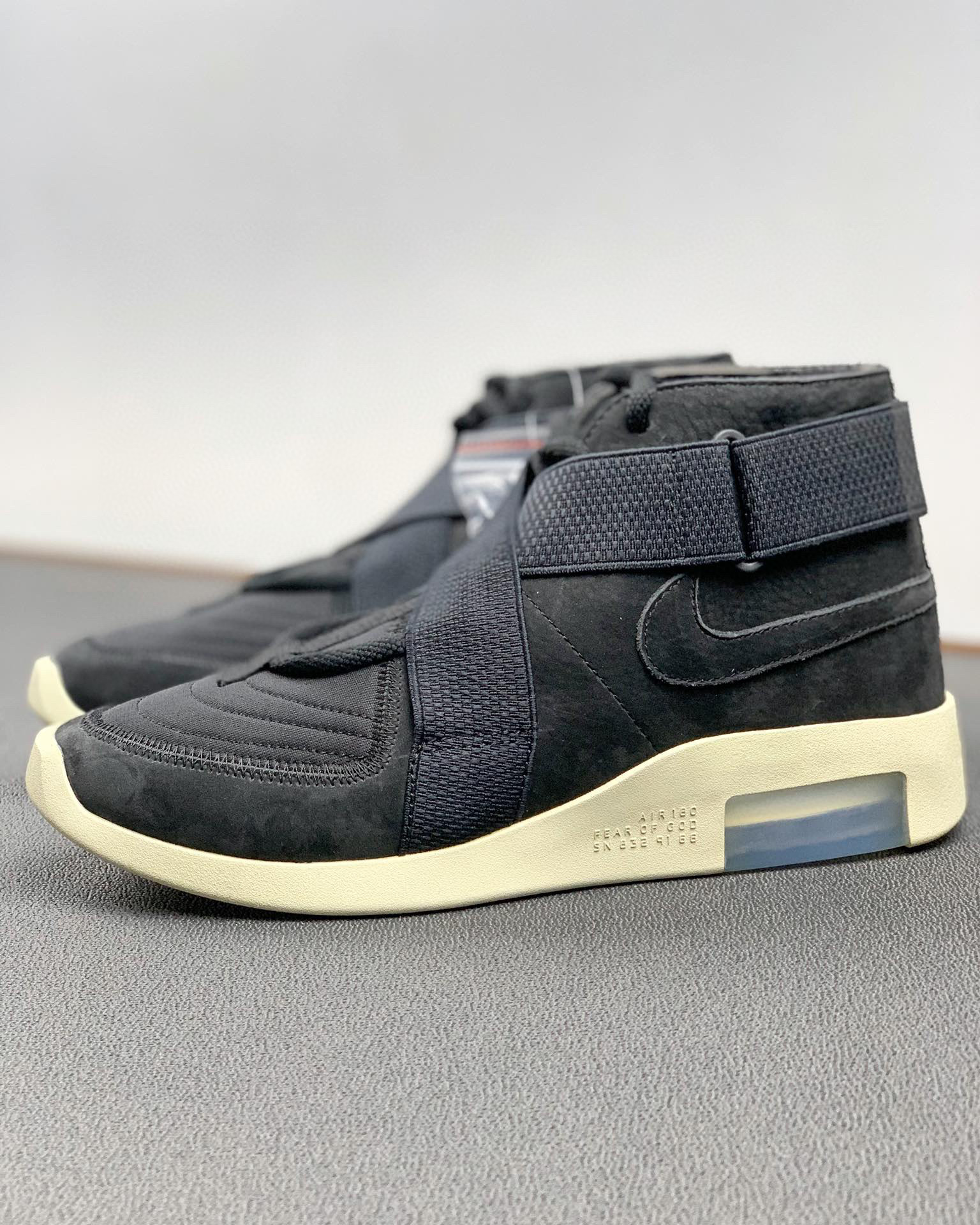Nike Air Fear of God 180 中筒 篮球鞋 球鞋 实战鞋 运动鞋 黑色 AT8087-002