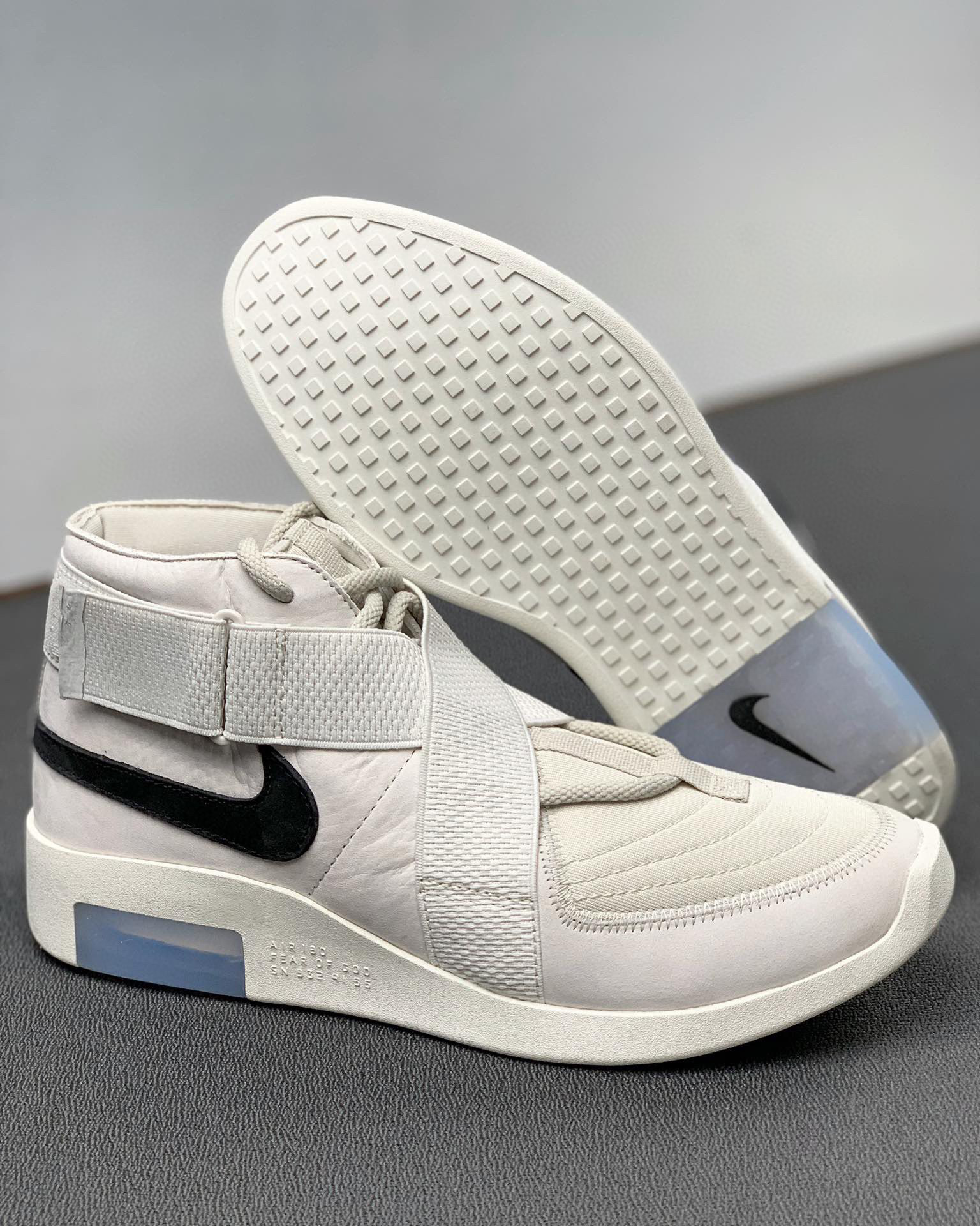 Nike Air Fear of God 180 中筒 篮球鞋 球鞋 实战鞋 运动鞋 白色 AT8087-001