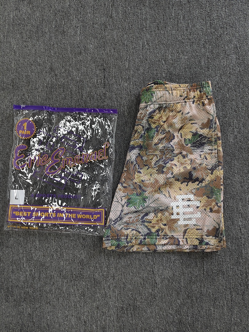 原标版 Eric Emanuel EE  美式復古重磅網眼 籃球 短褲