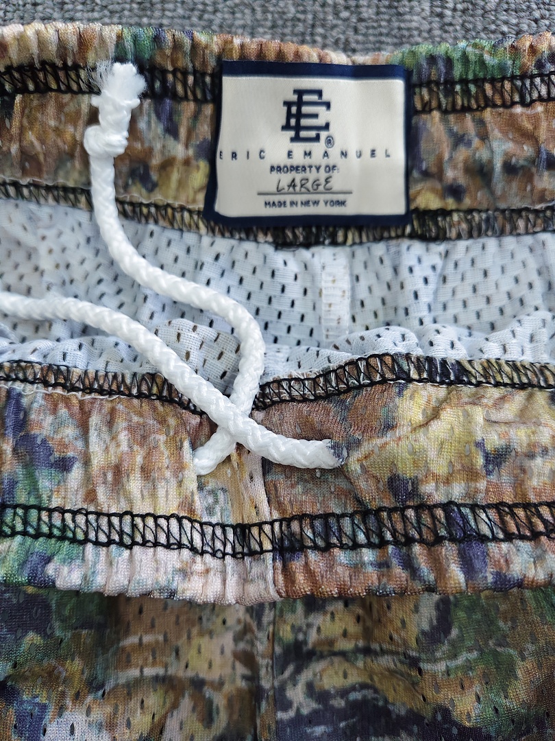 原标版 Eric Emanuel EE  美式復古重磅網眼 籃球 短褲