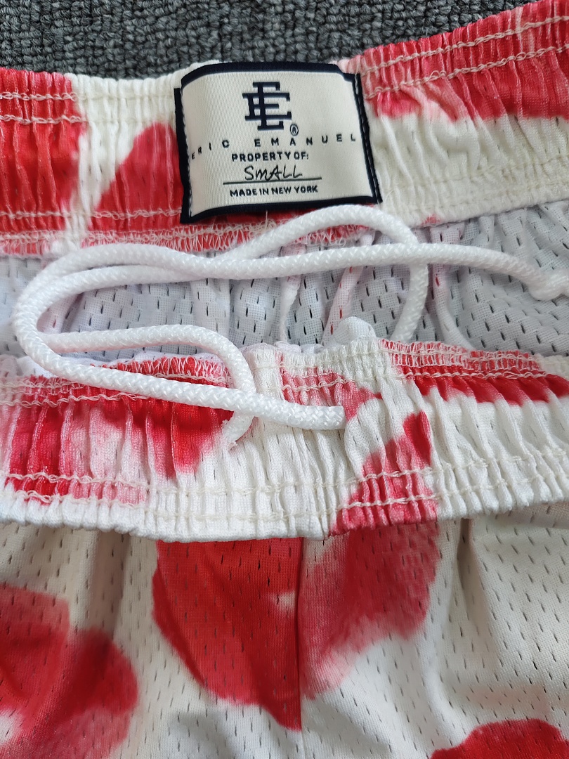 原标版 Eric Emanuel EE 美式復古重磅網眼 籃球 短褲