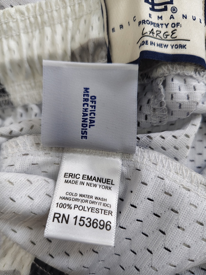 原标版 Eric Emanuel EE 美式復古重磅網眼 籃球 短褲
