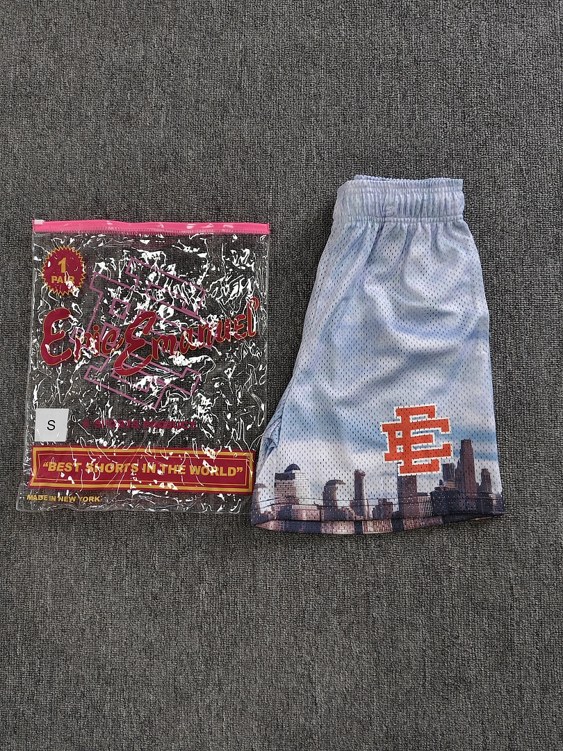 原标版 Eric Emanuel EE 美式復古重磅網眼 籃球短褲