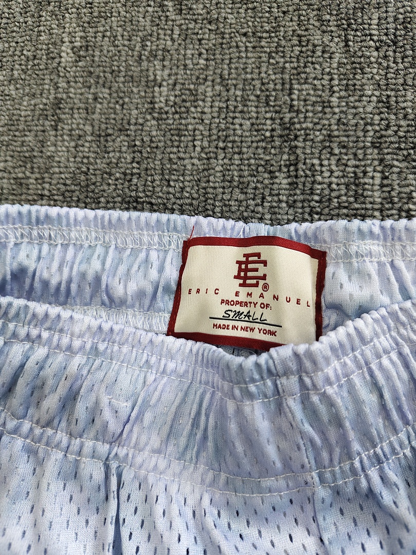 原标版 Eric Emanuel EE 美式復古重磅網眼 籃球短褲