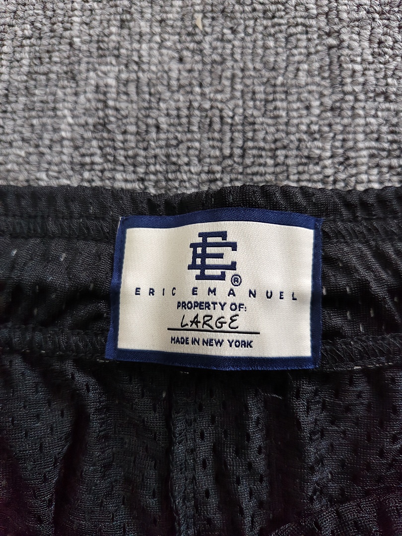 原标版 Eric Emanuel EE 美式復古重磅網眼 籃球 短褲