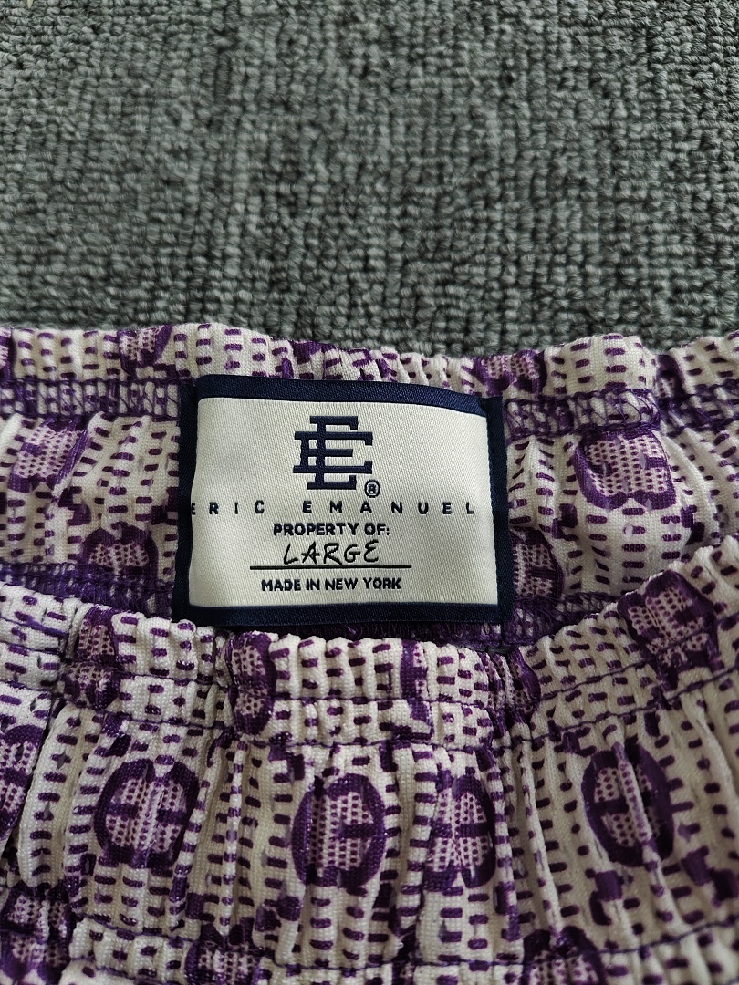 原标版 Eric Emanuel EE  美式復古重磅網眼 籃球 短褲
