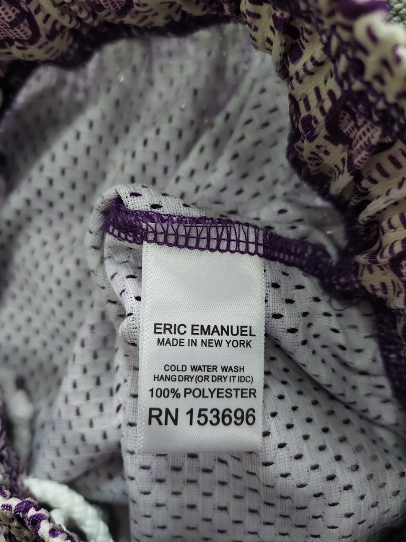 原标版 Eric Emanuel EE  美式復古重磅網眼 籃球 短褲