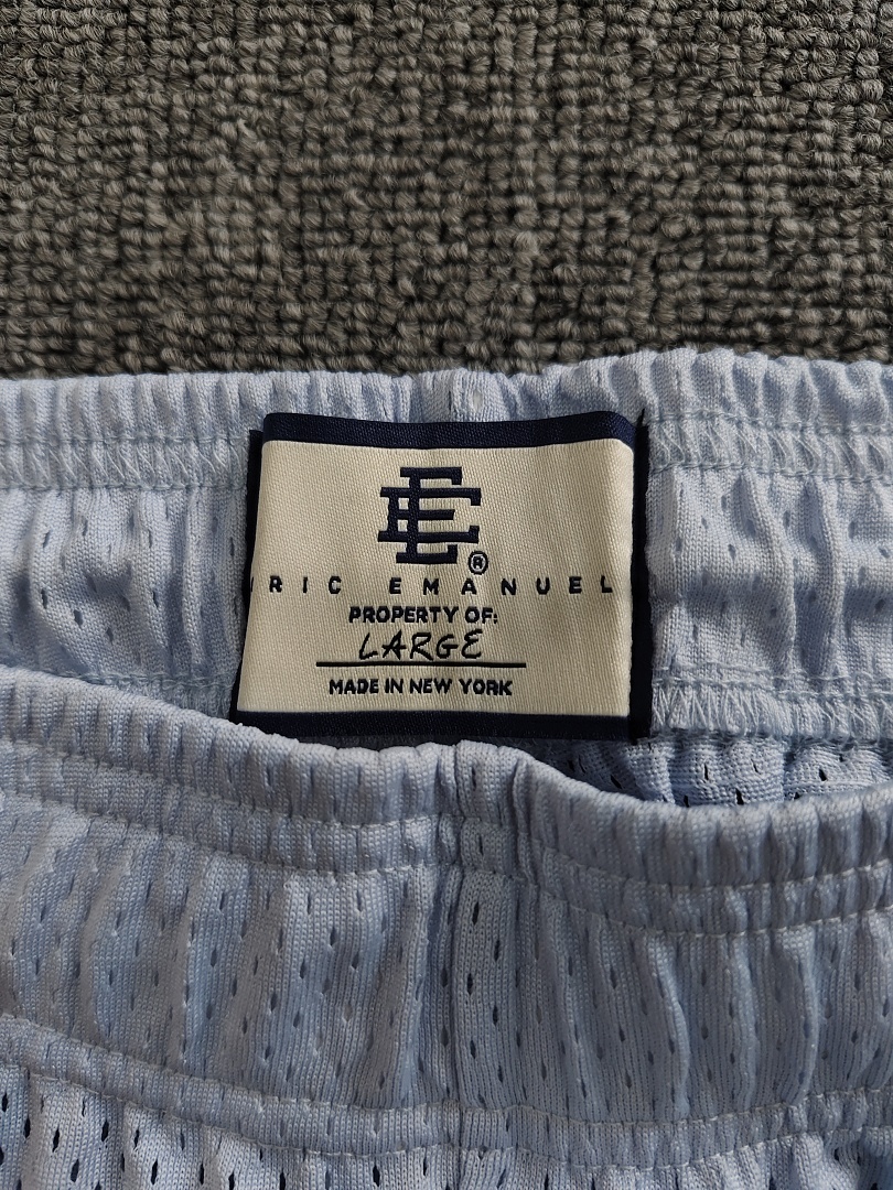 原标版 Eric Emanuel EE 美式復古重磅網眼 籃球 短褲