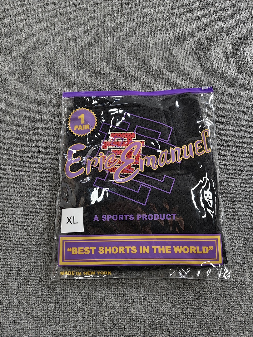 原标版 Eric Emanuel EE  美式復古重磅網眼 籃球 短褲