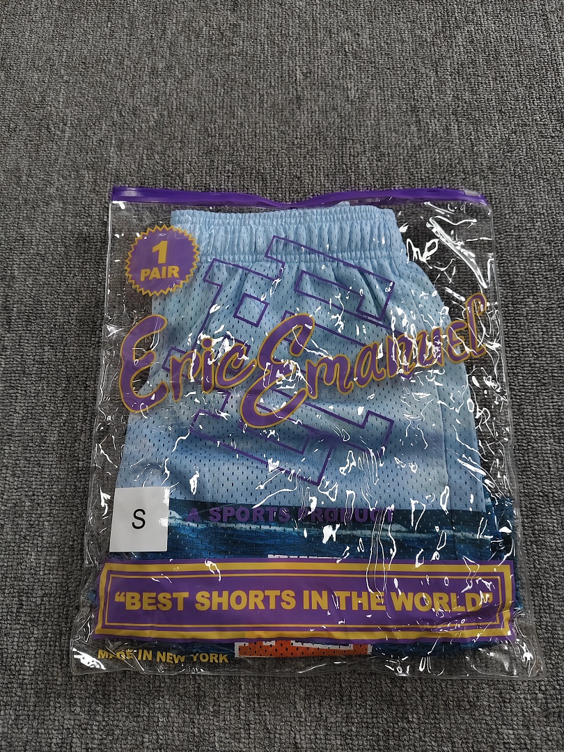 原标版 Eric Emanuel EE  美式復古重磅網眼 籃球 短褲