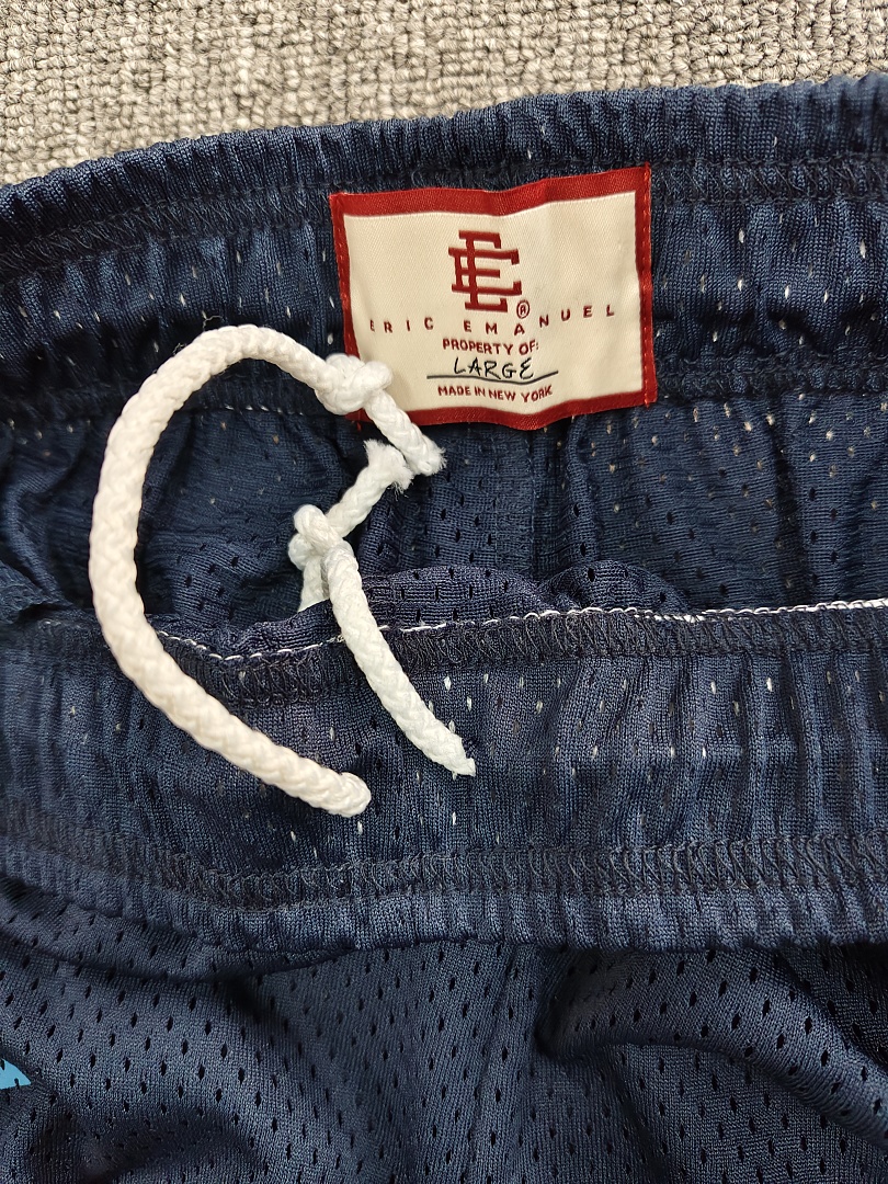 原标版 Eric Emanuel EE 美式復古重磅網眼 籃球 短褲