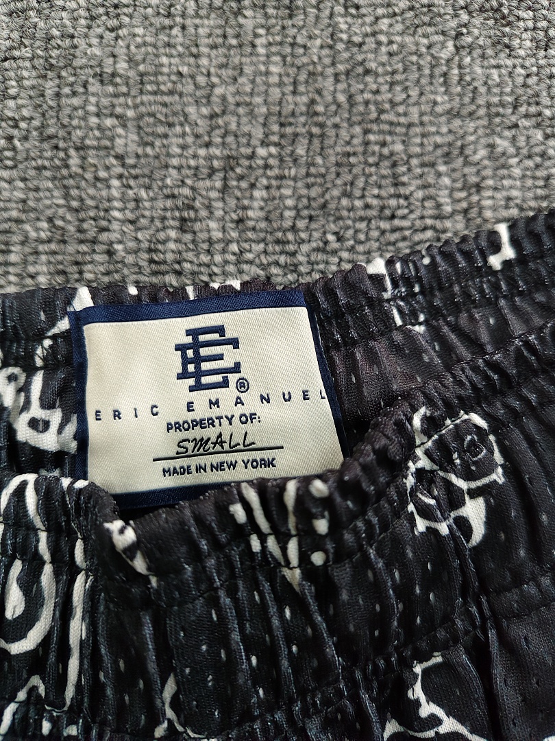 原标版 Eric Emanuel EE 美式復古重磅網眼 籃球 短褲