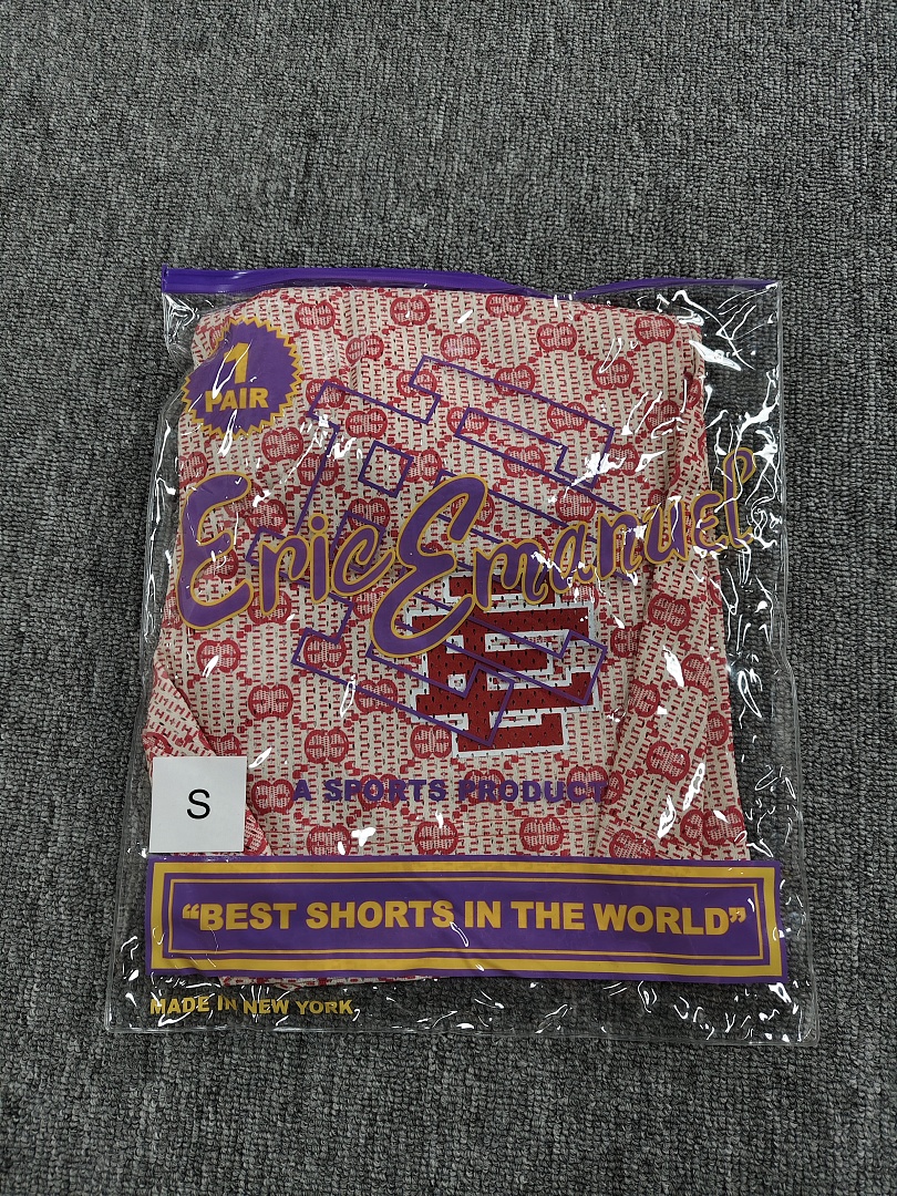 原标版 Eric Emanuel EE 美式復古重磅網眼 籃球 短褲
