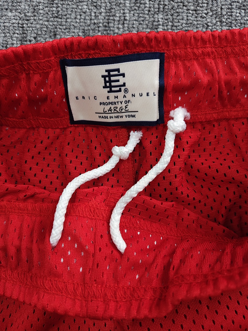 原标版 Eric Emanuel EE 美式復古重磅網眼 籃球 短褲