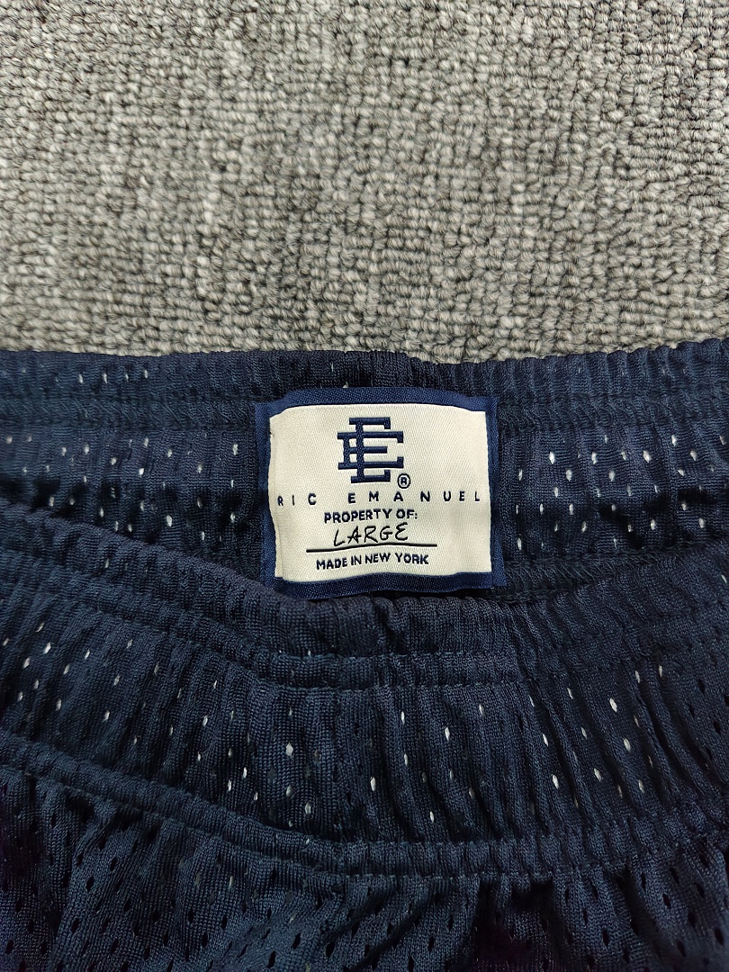 原标版 Eric Emanuel EE 美式復古重磅網眼 籃球 短褲