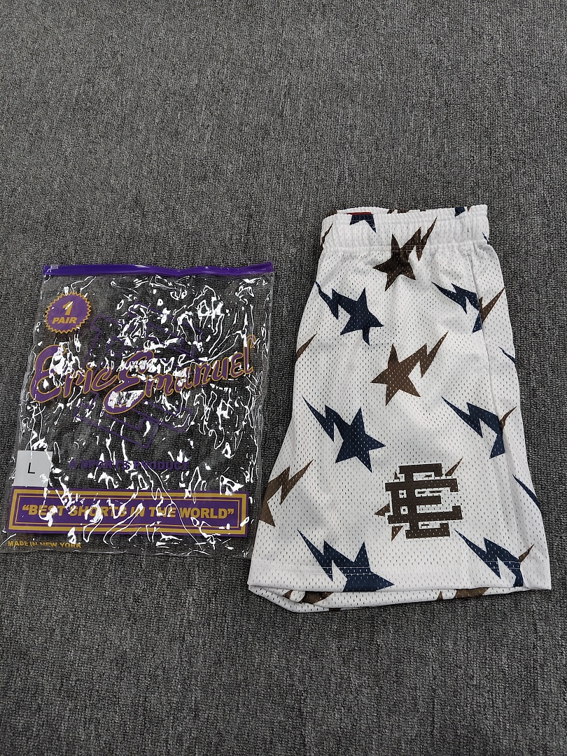 原标版 Eric Emanuel EE 美式復古重磅網眼 籃球 短褲