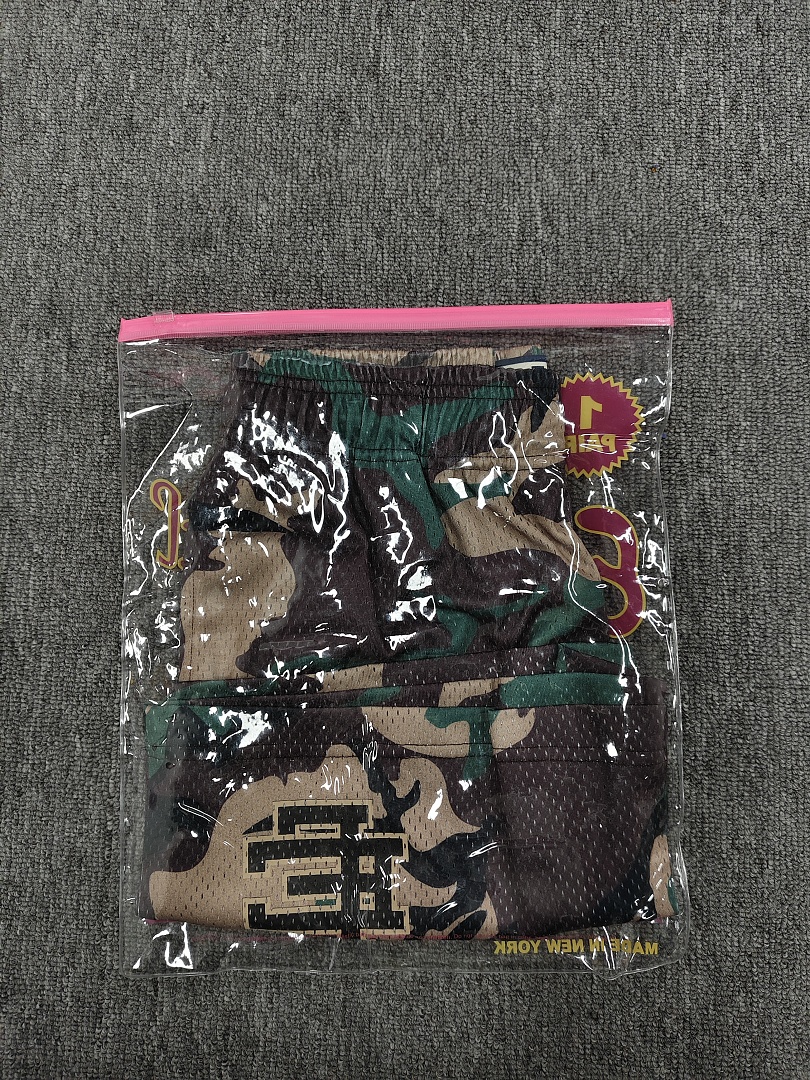 原标版 Eric Emanuel EE  美式復古重磅網眼 籃球 短褲