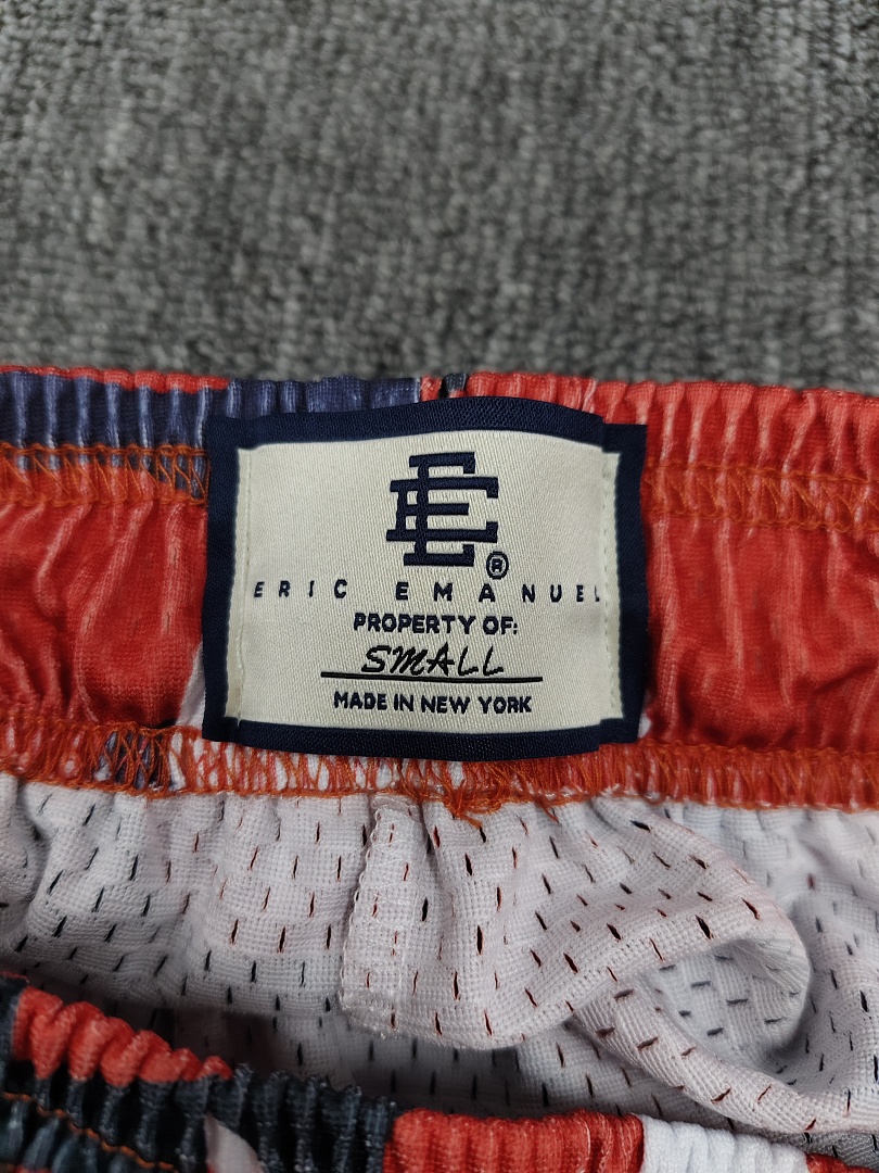 原标版 Eric Emanuel EE  美式復古重磅網眼 籃球 短褲