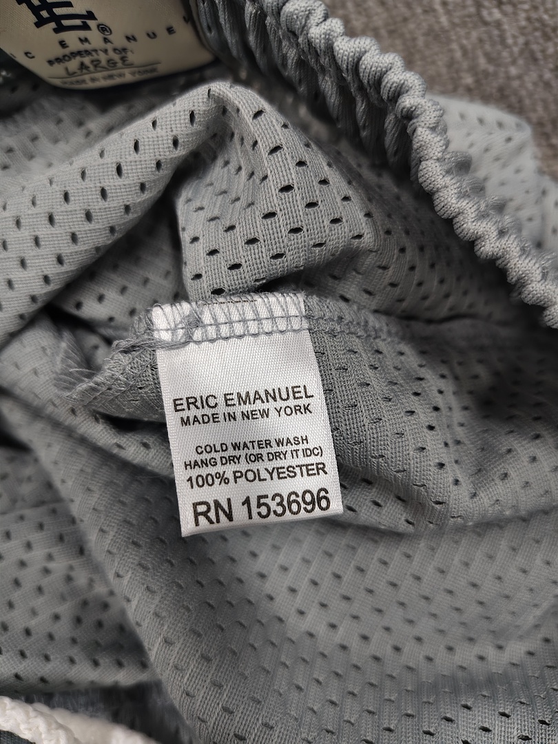 原标版 Eric Emanuel EE 美式復古重磅網眼 籃球 短褲