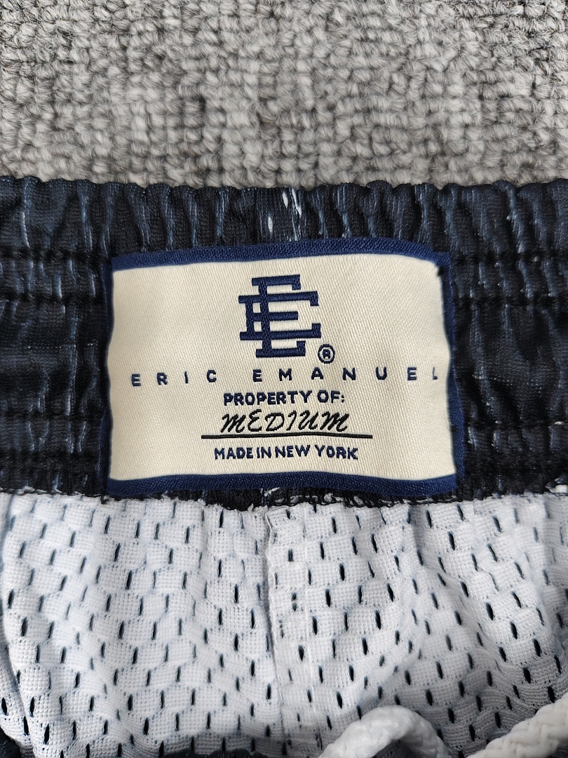 原标版 Eric Emanuel EE  美式復古重磅網眼 籃球 短褲 