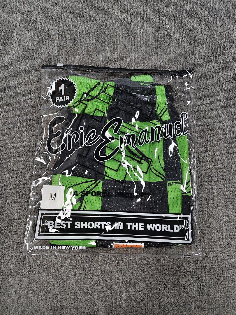 原标版 Eric Emanuel EE 美式復古重磅網眼 籃球 短褲