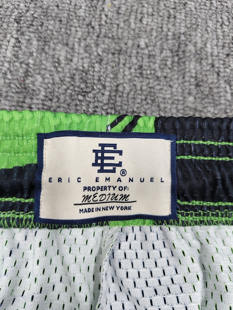 原标版 Eric Emanuel EE 美式復古重磅網眼 籃球 短褲