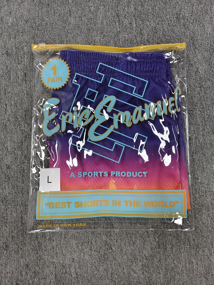 原标版 Eric Emanuel EE 美式復古重磅網眼 籃球 短褲