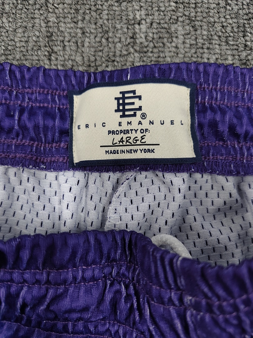 原标版 Eric Emanuel EE 美式復古重磅網眼 籃球 短褲