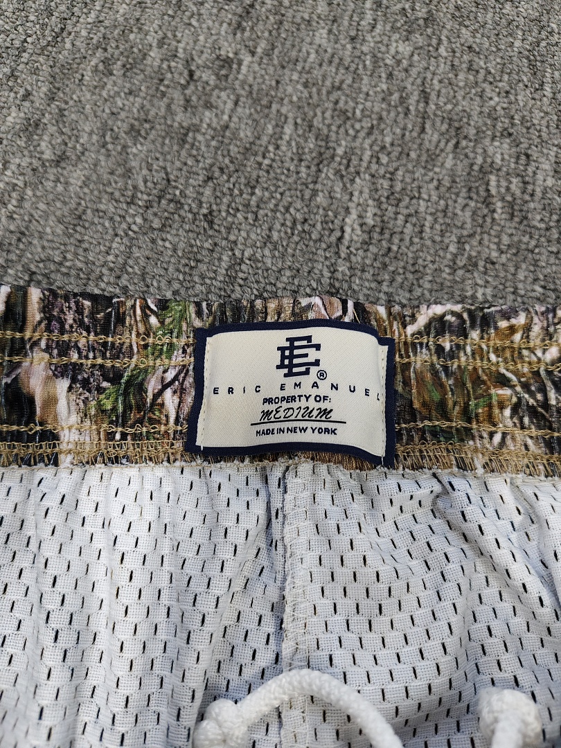 原标版 Eric Emanuel EE  美式復古重磅網眼 籃球 短褲